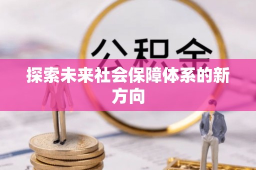 德城探索未来社会保障体系的新方向